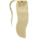 #60 Platinum Blonde Ponytail Extension Clip in Ponytail Hair Extensions