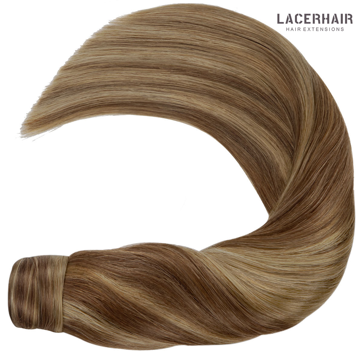 Human Hair Ponytail Wrap Around Ponytail Human Hair Extensions with Invisible Comb blonde clip - lacerhairofficial