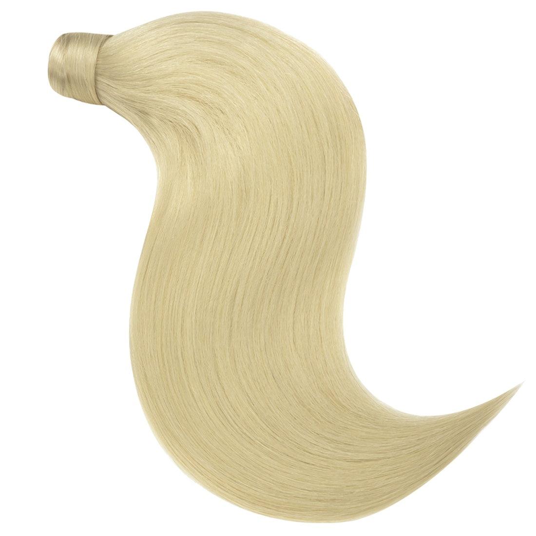 #60 Platinum Blonde Ponytail Extension Clip in Ponytail Hair Extensions - lacerhair