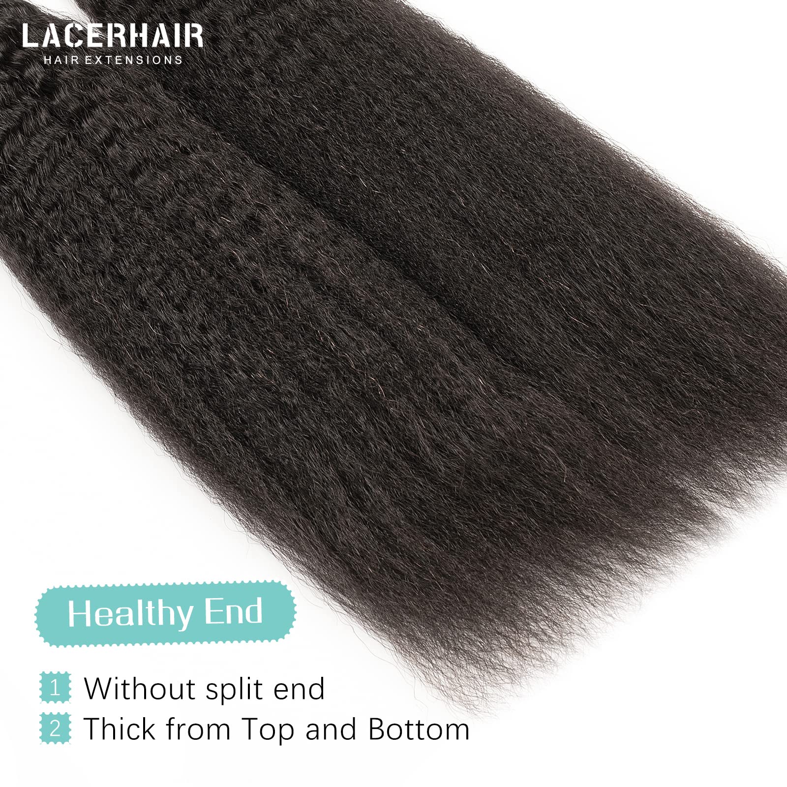 kinky straight Tape in Hair Extensions for Black
