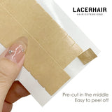 LacerHair Replacement Tapes for Hair Extensions, 72 Tabs Strong Double Side Tape for Tape in Hair Extensions