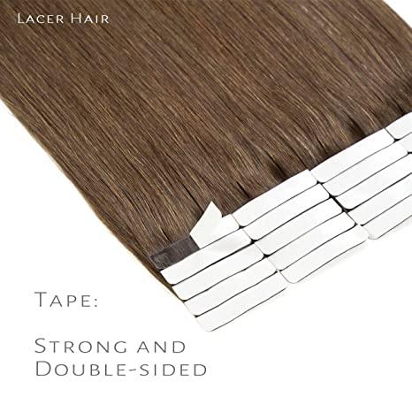 Tape in Hair Extensions #4 Chocolate Brown - lacerhair