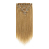 Clip In Hair Extensions #27 Caramel Blonde Colo Thick - lacerhair